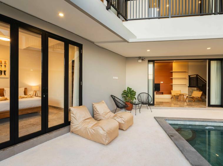 Luxury Bali Villa with Stunning Rice Field Views in Canggu